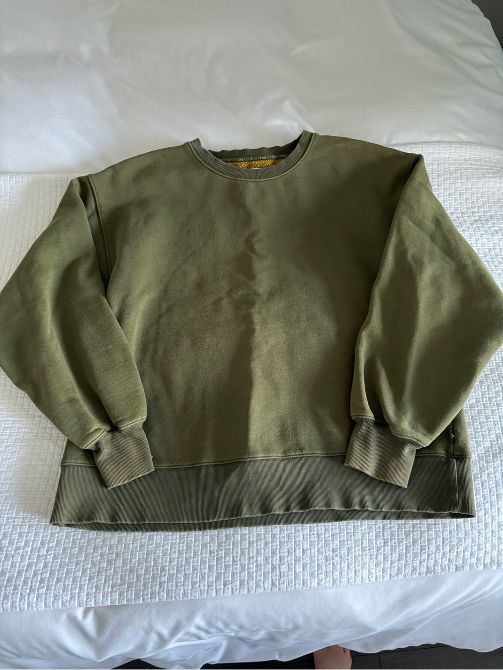 TNA Olive Green Crewneck Sweatshirt